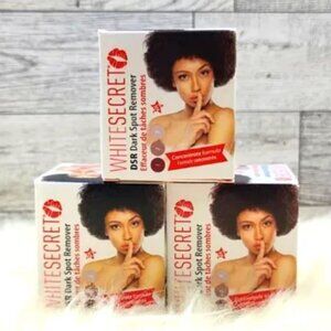 White Secret Dark Spot Remover face cream X 3pcs